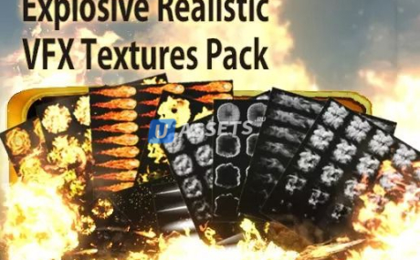 Explosive Realistic VFX Texture Pack