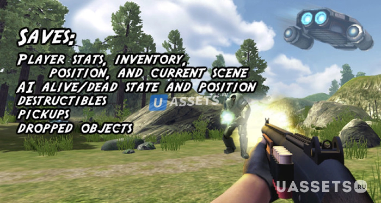 Screenshot #4 - Save System for Realistic FPS Prefab