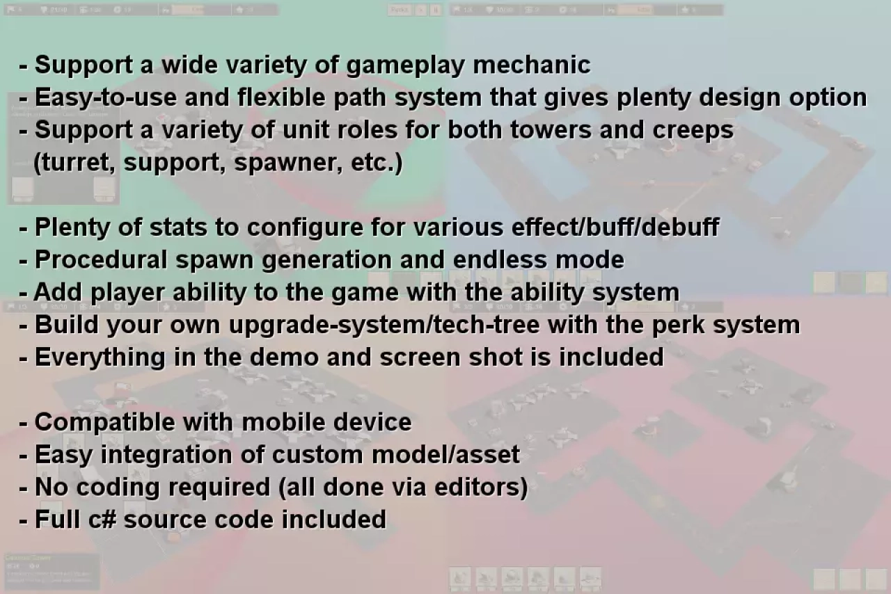 Screenshot #1 - Tower Defense Toolkit 4 (TDTK-4)