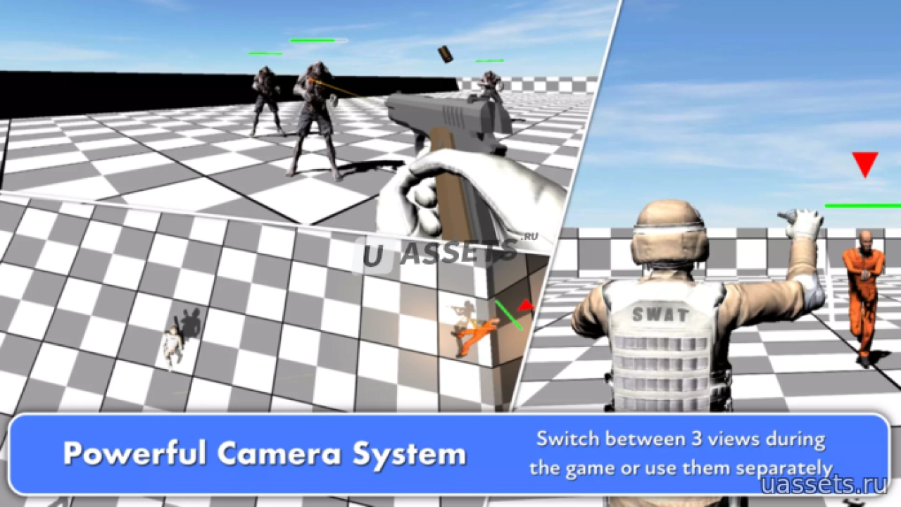 Screenshot #2 - Universal Shooter Kit: FPS, TPS, TDS