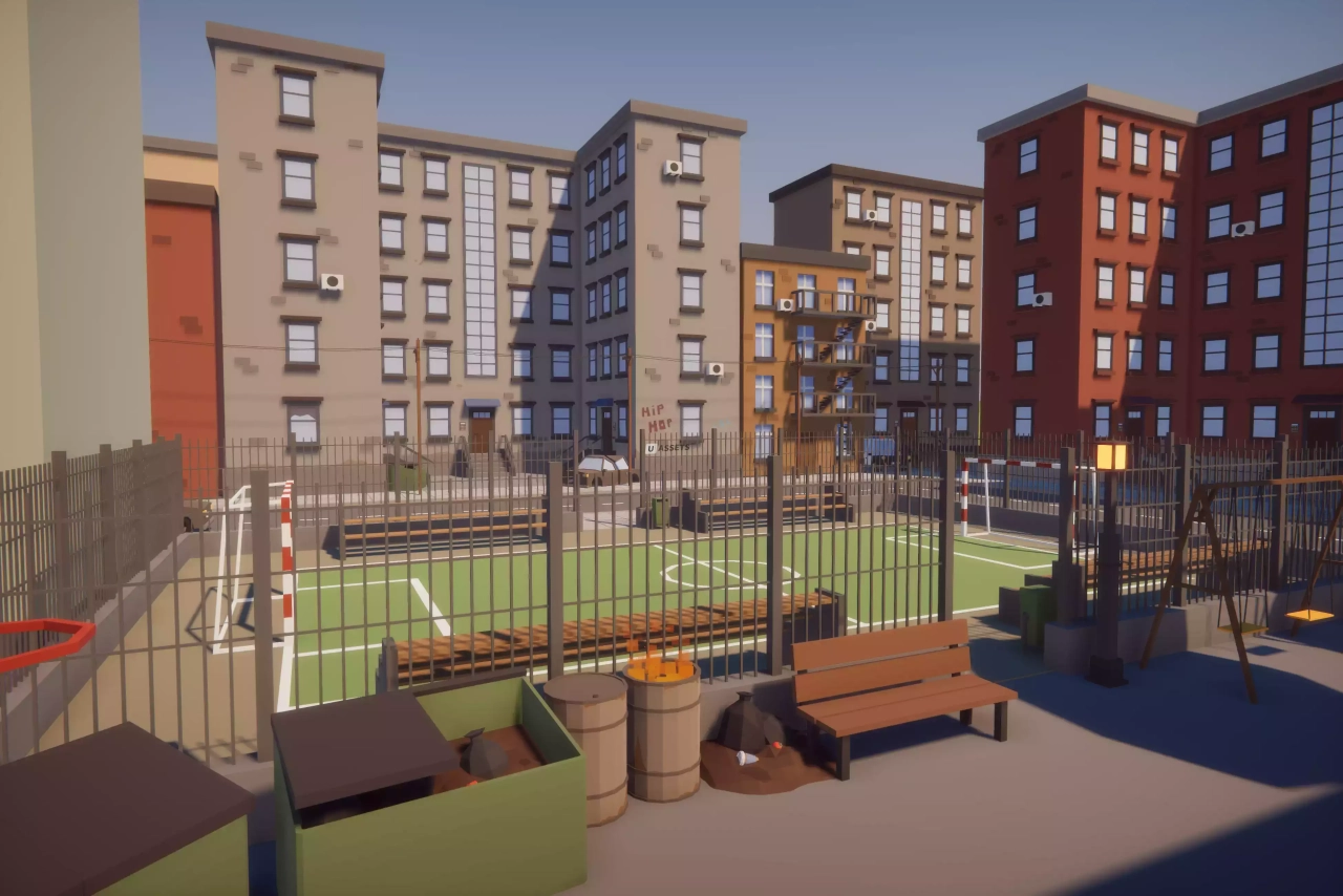 Screenshot #2 - Low Poly Megapolis