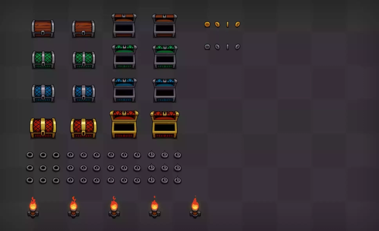 Screenshot #3 - 2D Dungeon Tileset