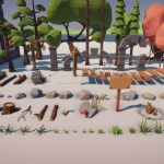 Screenshot #4 - Low-Poly Nature Pack