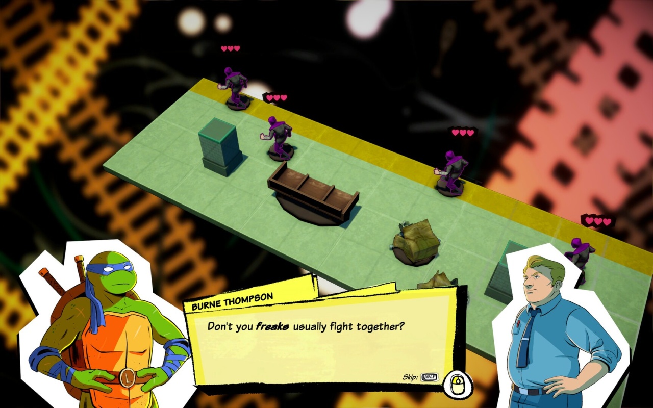 Screenshot #1 - Teenage Mutant Ninja Turtles: Tactical Takedown
