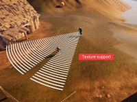 Screenshot #3 - Line Of Sight. Dynamic mesh. UE5.6  v1.1