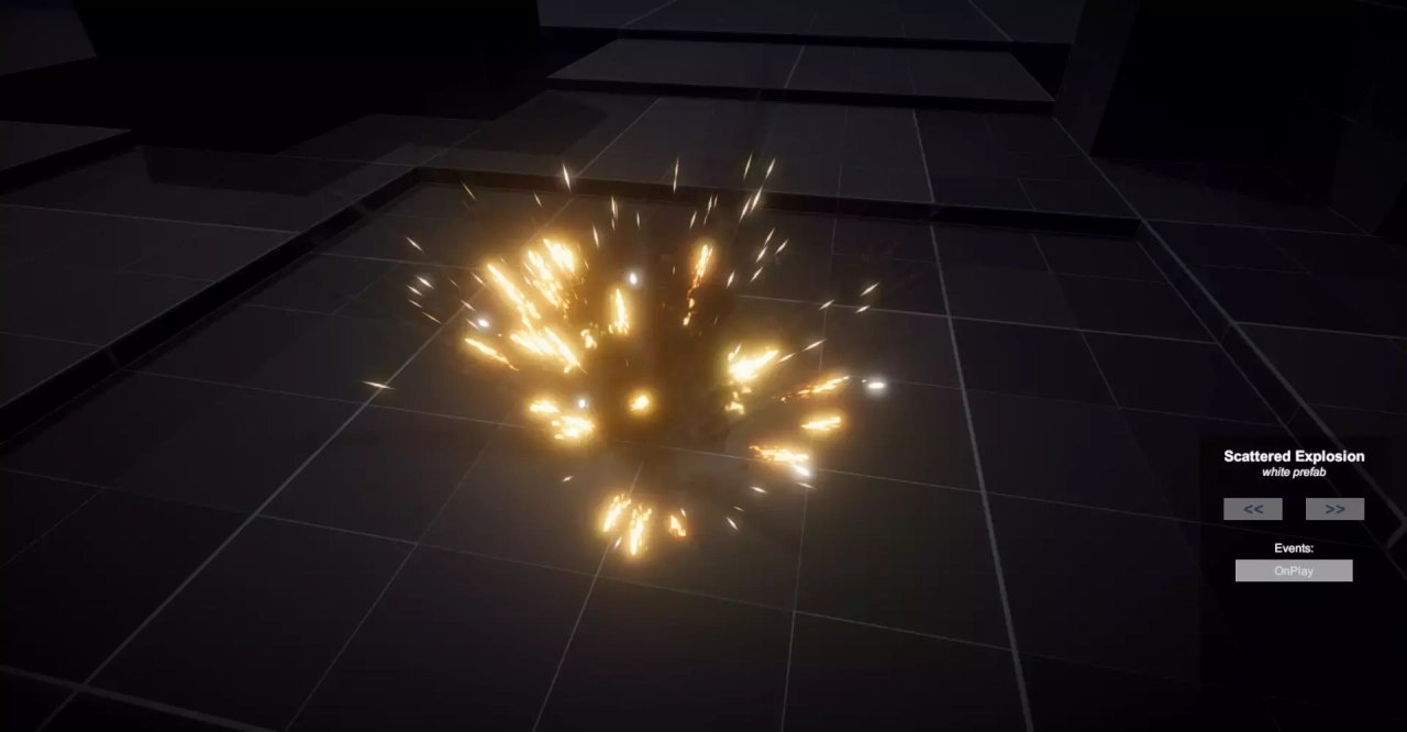 Screenshot #3 - UNI VFX: Realistic Explosions, Fire & Smoke for Visual Effect Graph