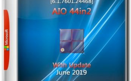 Windows 7 SP1 Build 7601.24468 with Update June 2019 by adguard