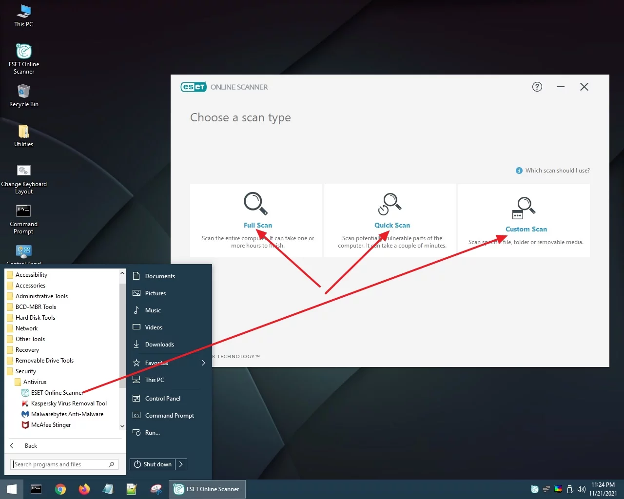 Screenshot #5 - Сборка Operating Systems on One Flash Drive Release by StartSoft 09-2021