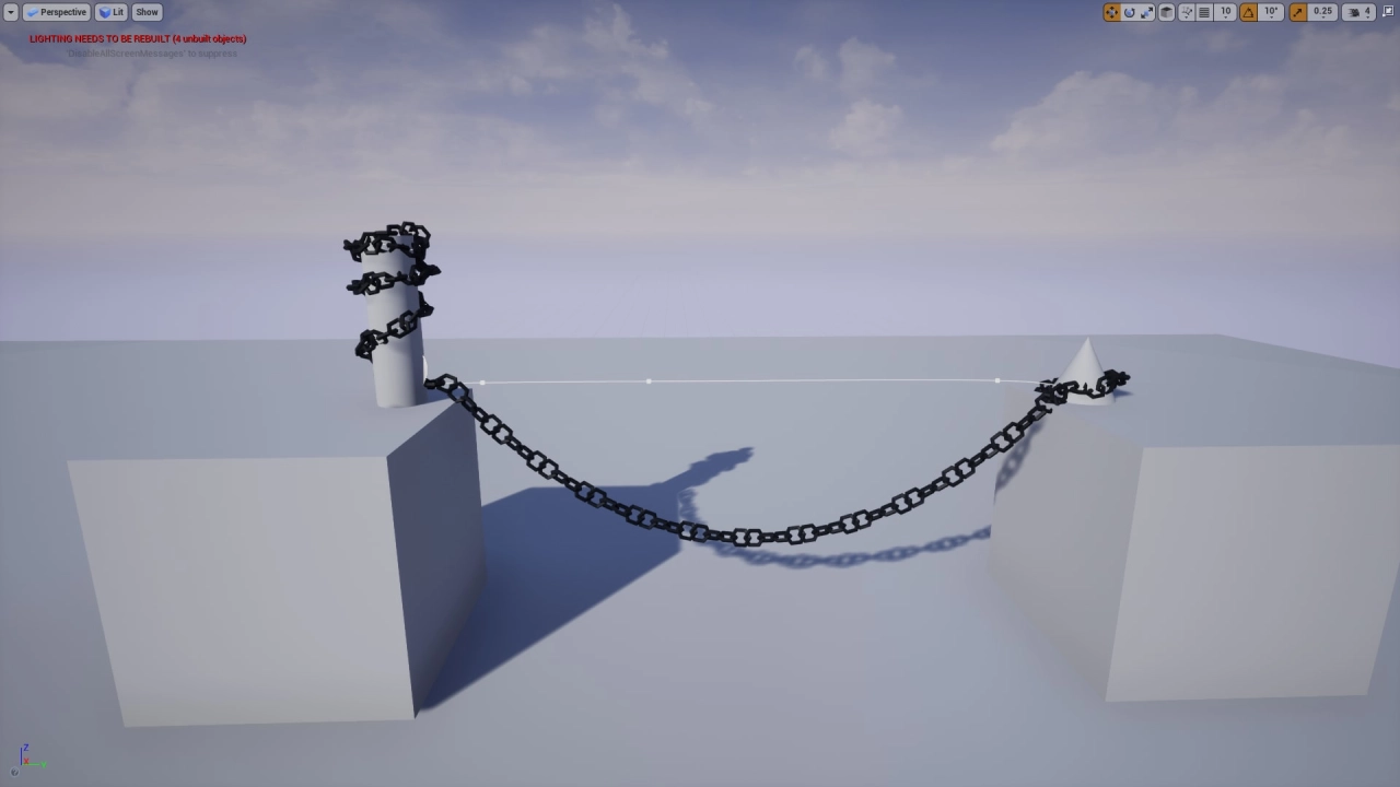 Screenshot #1 - Chain Component UE5.4  v1.3