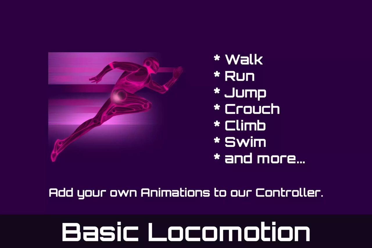 Screenshot #1 - Third Person Controller - Humanoid Basics