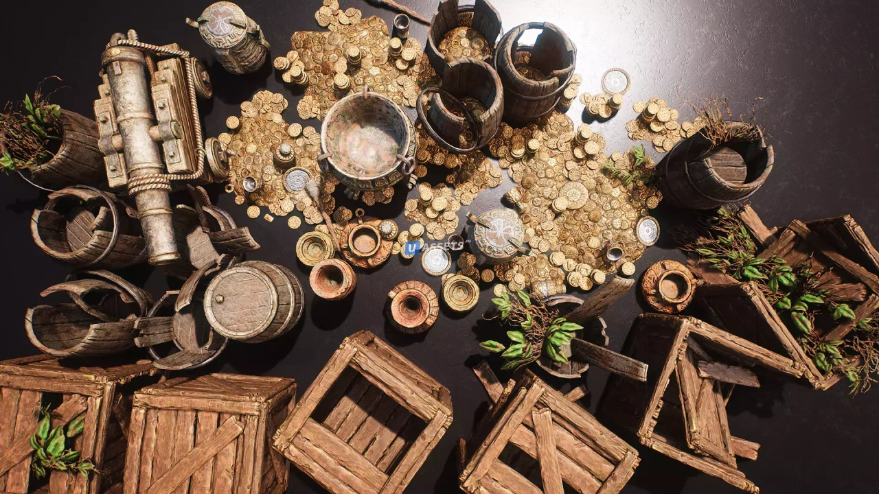 Screenshot #3 - Ruins Treasure Prop Pack