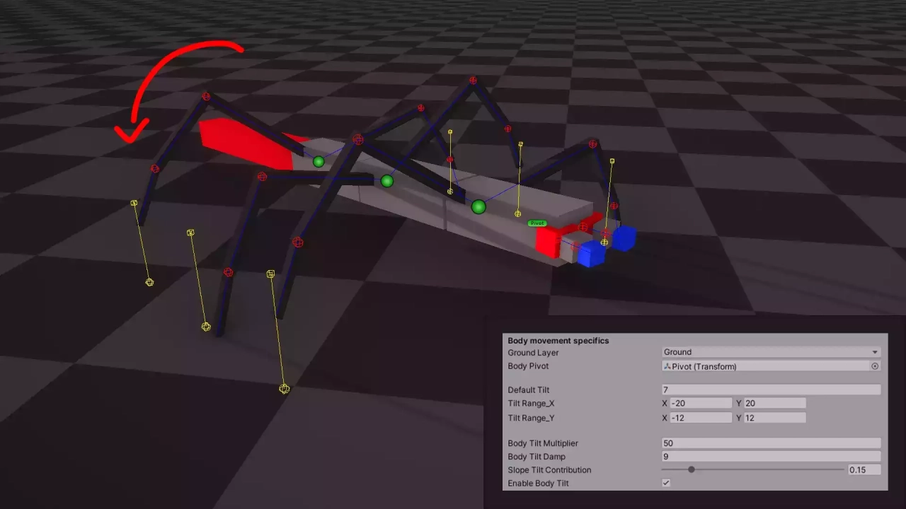 Screenshot #4 - Creature IK - Final joints Solver