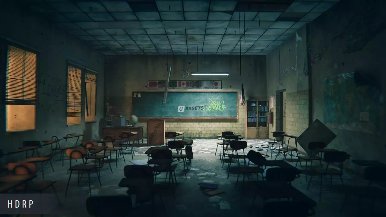 Screenshot #2 - HQ Abandoned School (Modular)