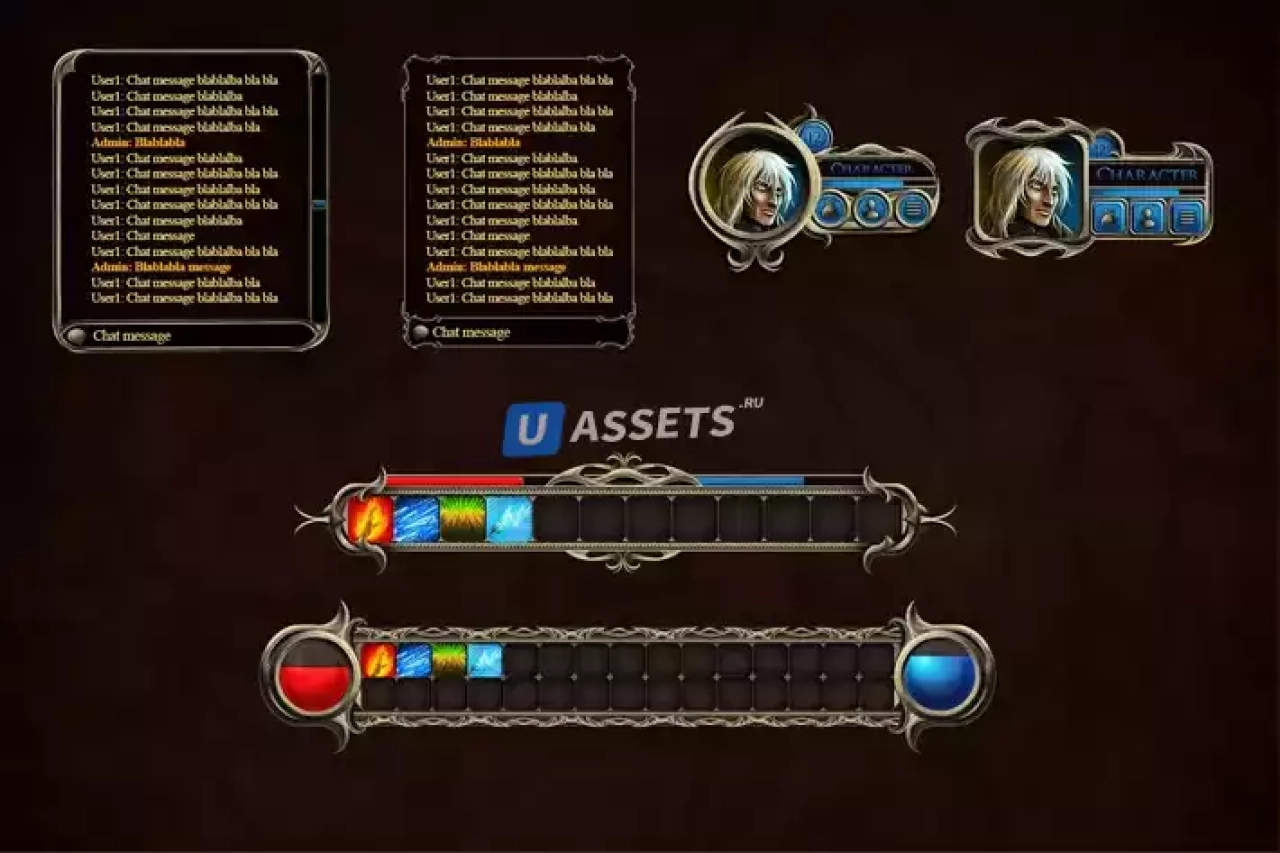 Screenshot #2 - Fantasy RPG User Interface