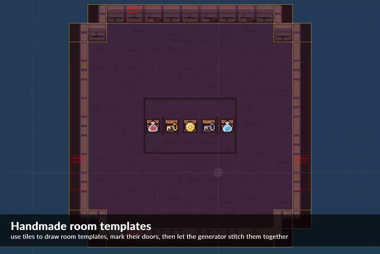 Screenshot #1 - Edgar Pro - Procedural Level Generator
