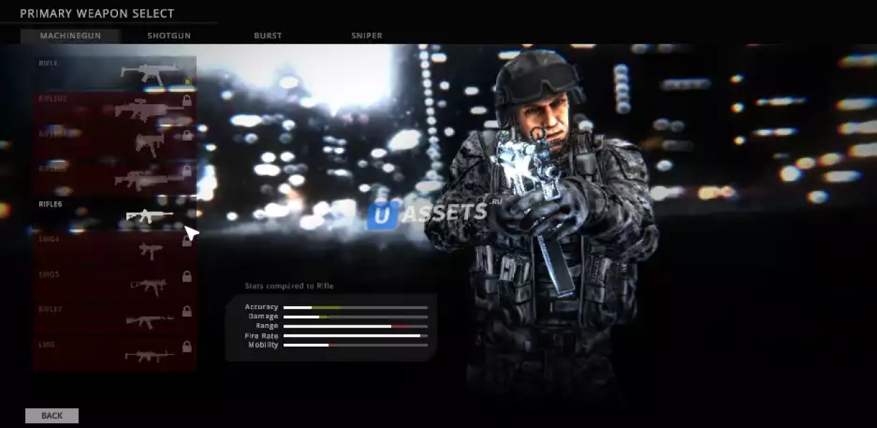 Screenshot #1 - MFPS Class Customization