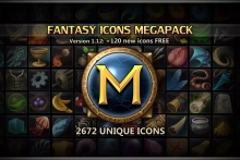 Fantasy Icons Megapack