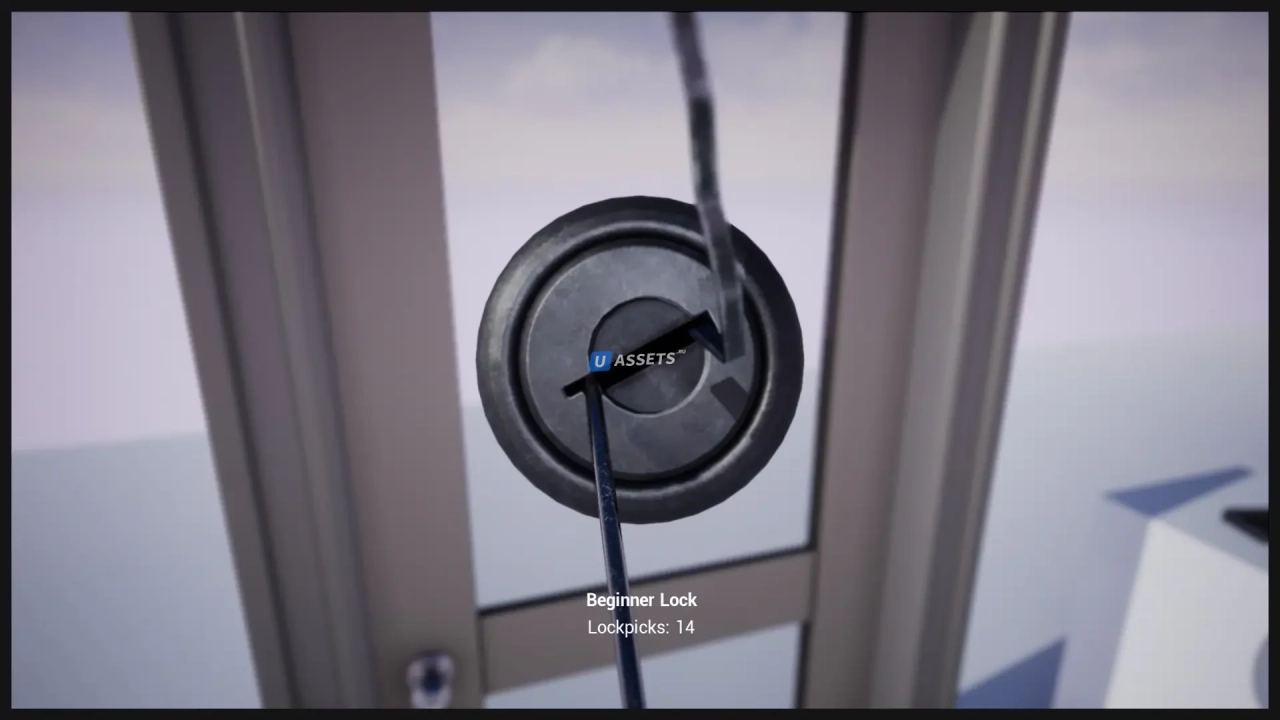 Screenshot #2 - Lockpicking Minigame System