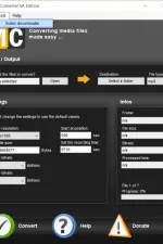 Screenshot #1 - Media Converter SA Edition