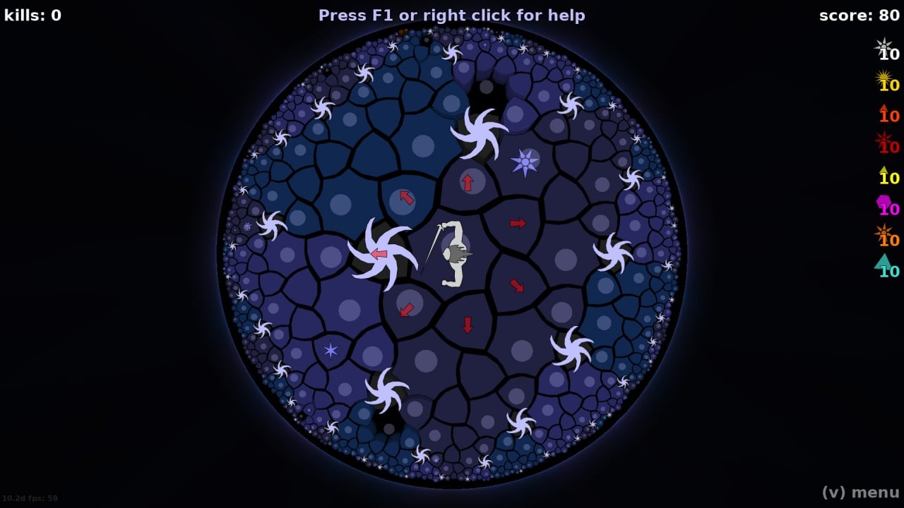 Screenshot #1 - HyperRogue
