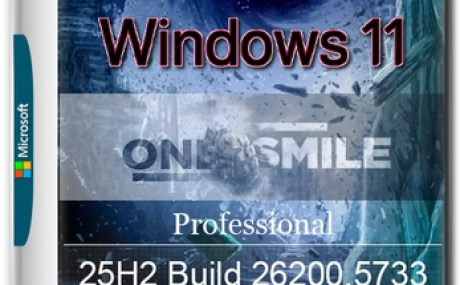 Windows 11 Pro by OneSmiLe 25H2 build 26200.5733