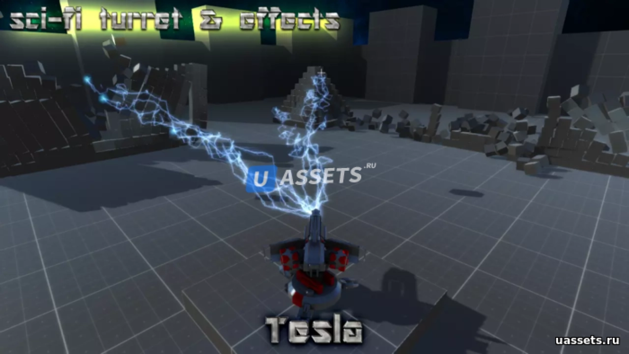 Screenshot #2 - Sci-Fi Turret & Effects
