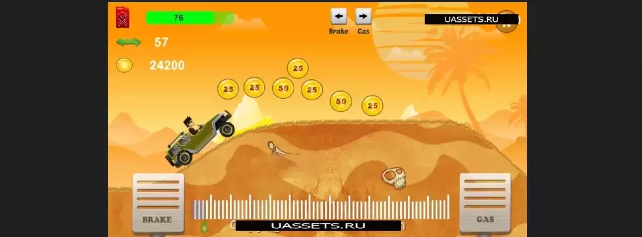 Screenshot #2 - Hill Climb Racing(Sourсe)