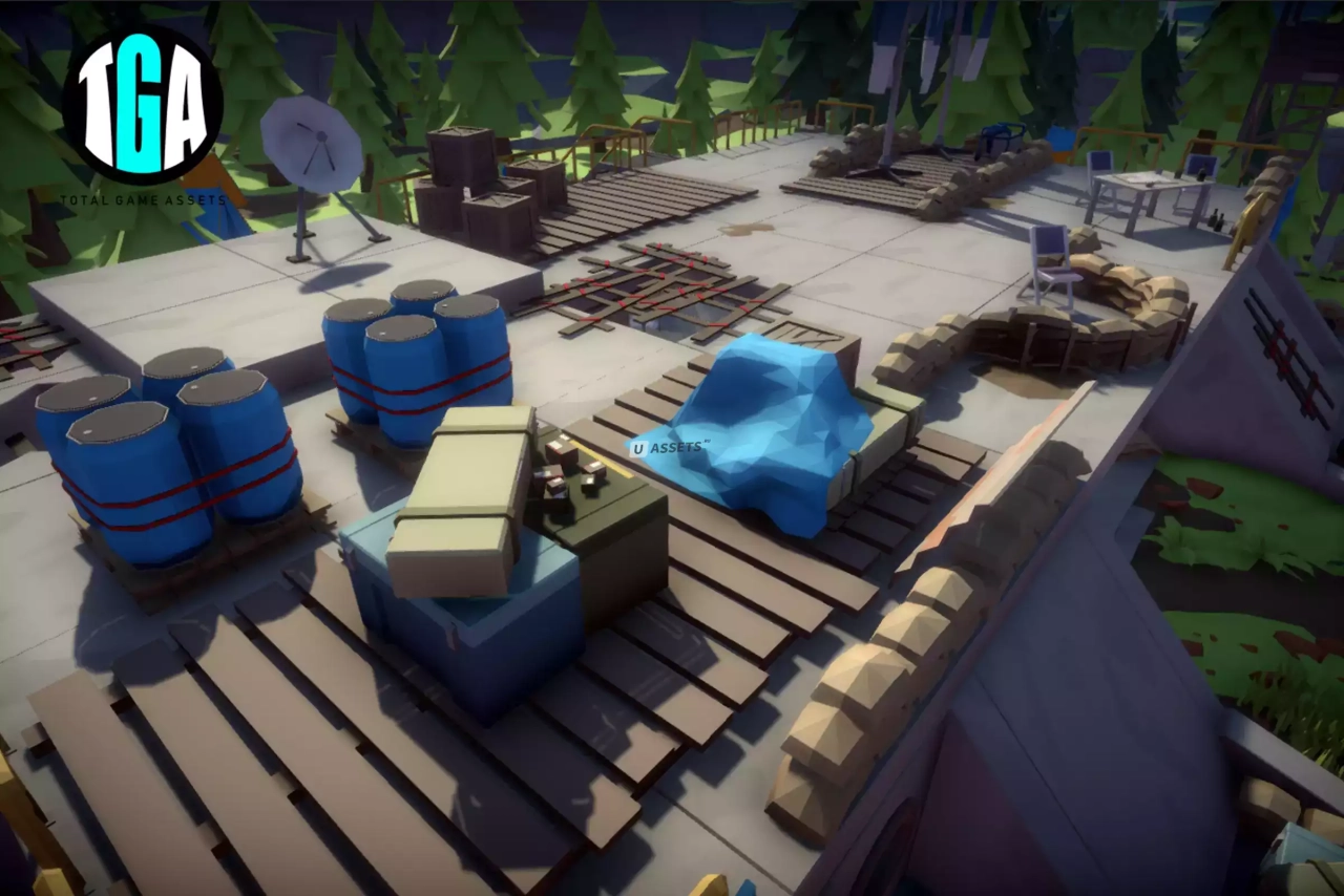 Screenshot #2 - Low Poly Environment World