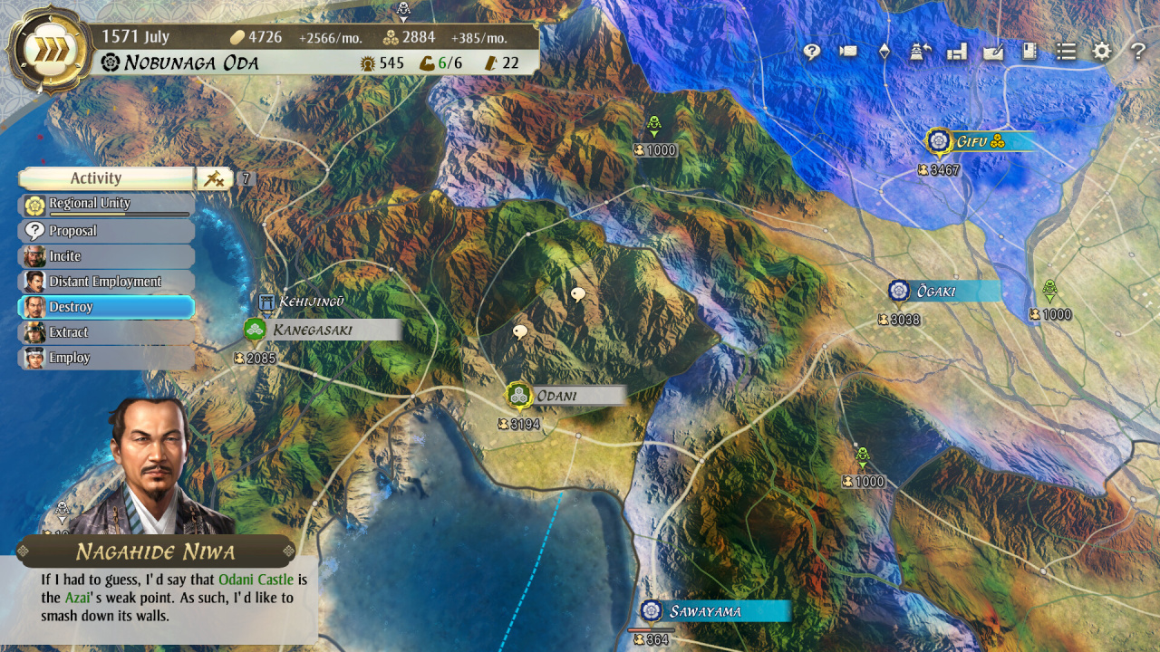 Screenshot #3 - NOBUNAGA'S AMBITION: Awakening