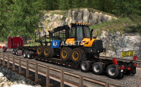 3D Model ATS Komatsu Fowarder