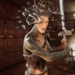 Screenshot #4 - Medusa (Female) Human & Snake Mythology Pack PBR - Fantasy RPG