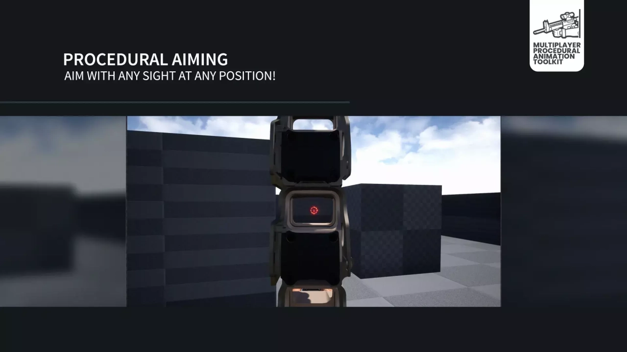 Screenshot #1 - Multiplayer FPS Procedural Animation Toolkit
