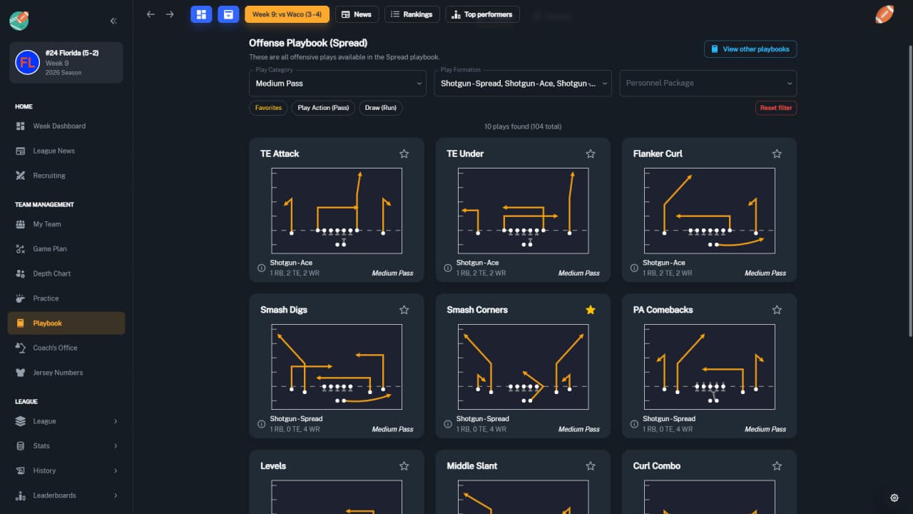 Screenshot #10 - Football Coach: College Dynasty
