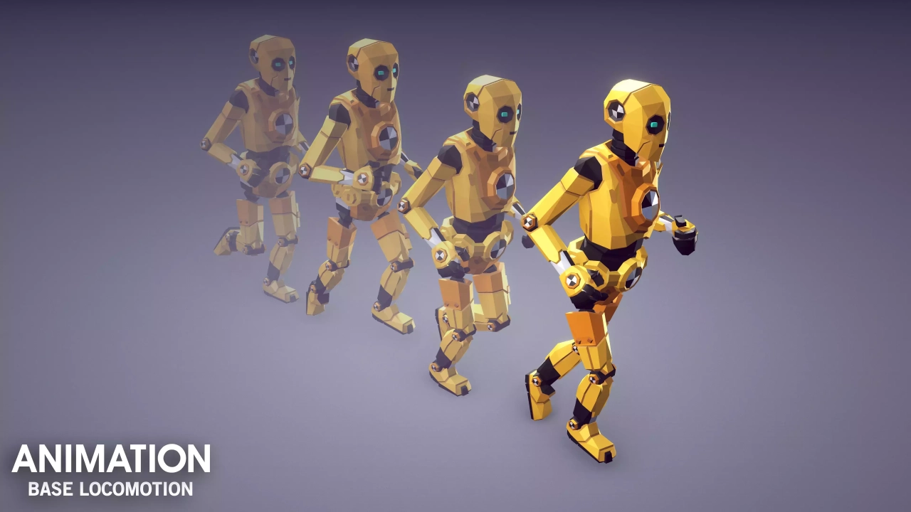 Screenshot #4 - ANIMATION - Base Locomotion
