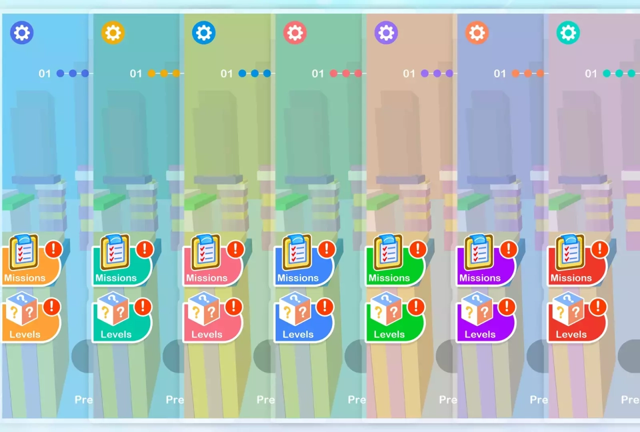 Screenshot #4 - Casual Puzzle Game UI Pack