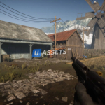 Screenshot #1 - HDRP Mountain Town FPS Map