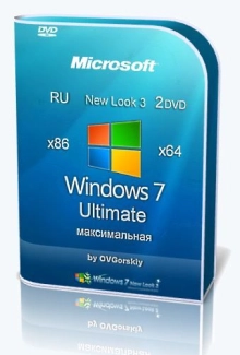 Windows 7 Ultimate Ru x86-x64 SP1 NL3 by OVGorskiy 10.2021 2DVD