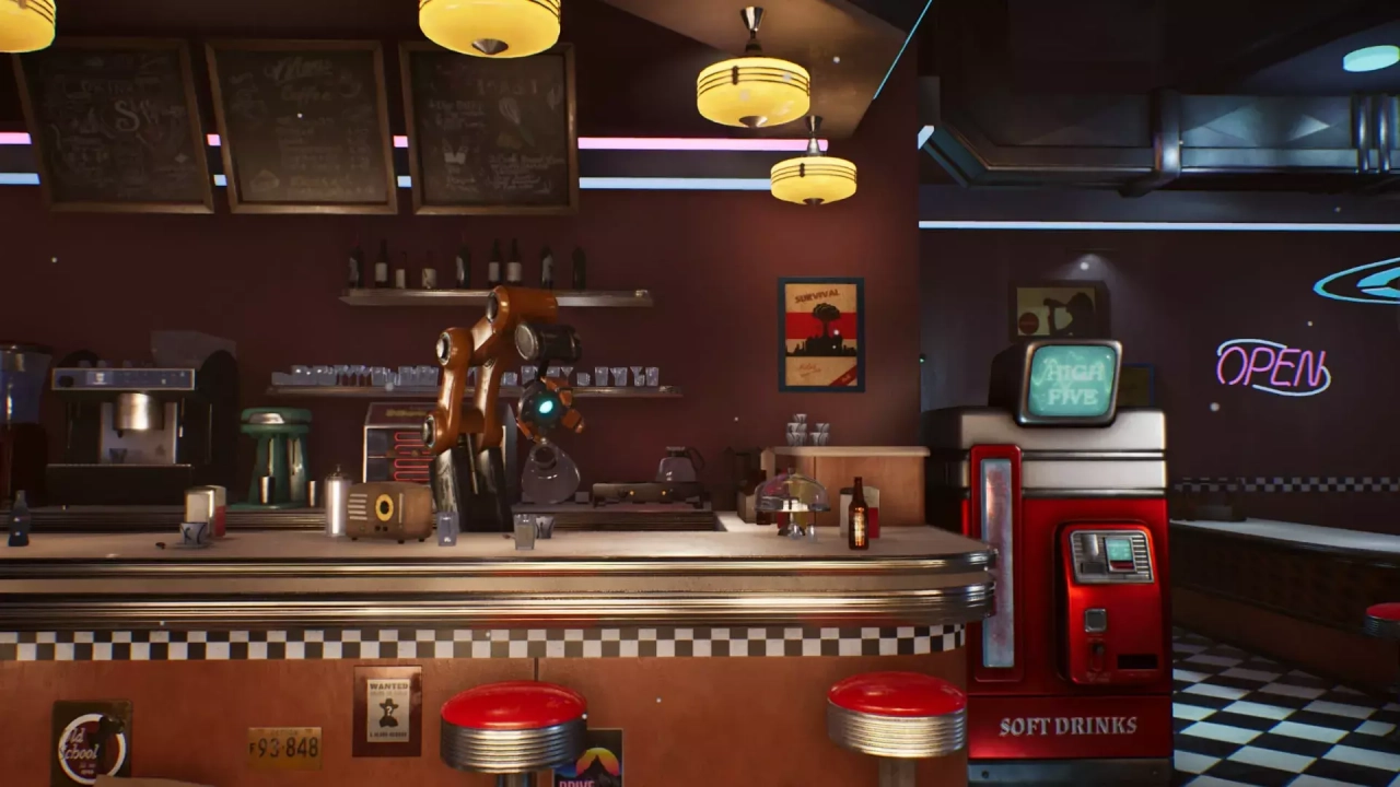 Screenshot #2 - Restaurant - American Restaurant - Cafe - Diner Environment