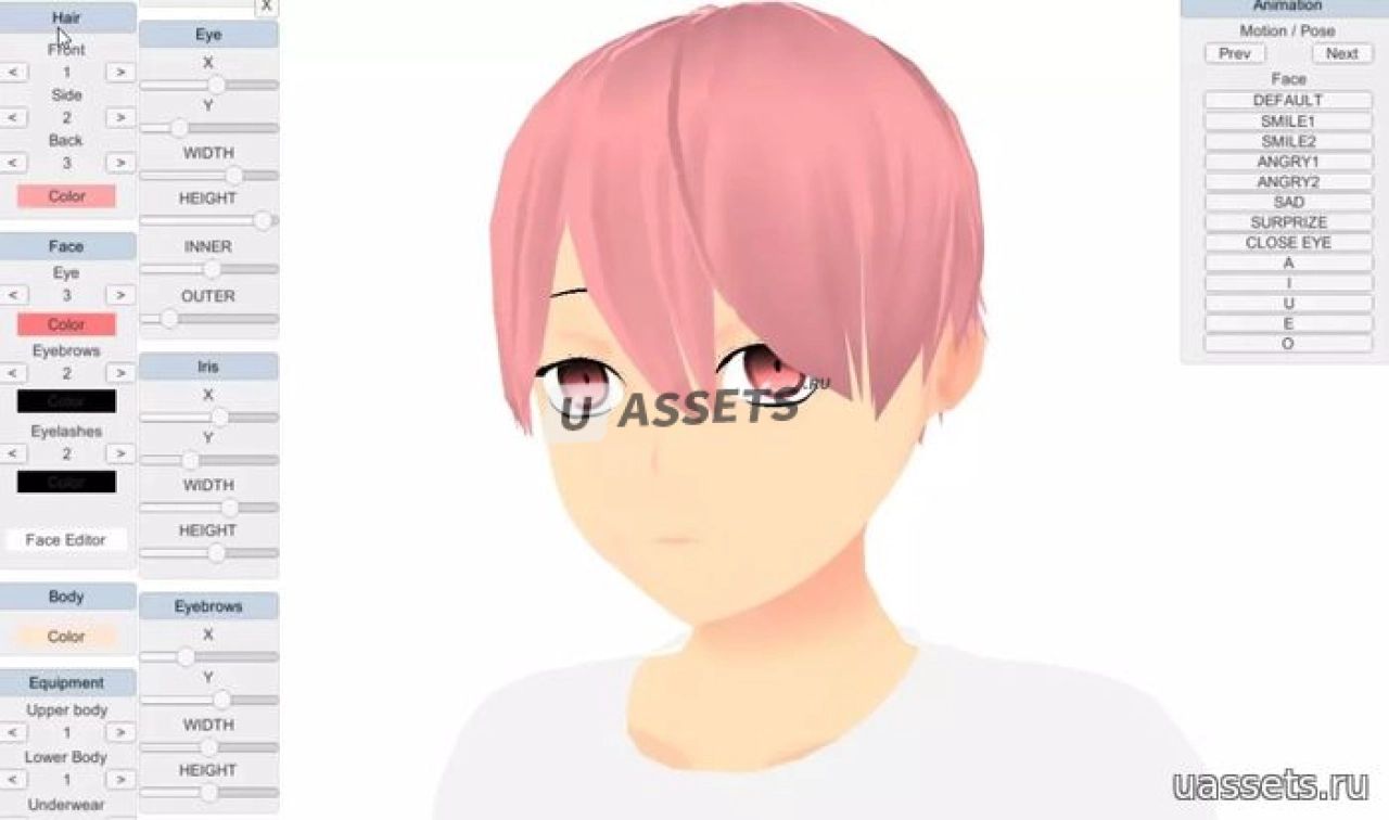 Screenshot #3 - Customizable Anime Boy (Beta)