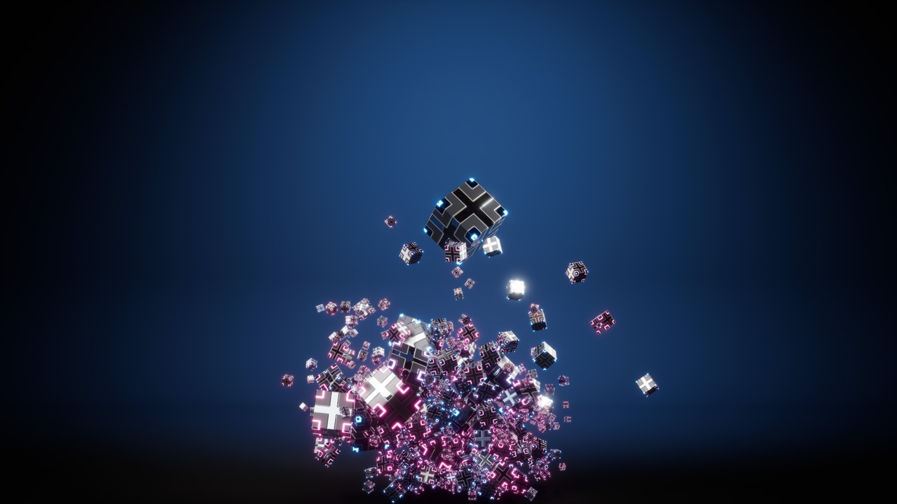Screenshot #11 - Cyber Cubes: Mimic (4.27 and 5.0 – 5.7) for Unreal Engine