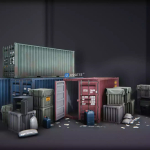 Screenshot #1 - Industry Props Pack 4