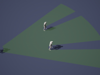 Screenshot #2 - Line Of Sight. Dynamic mesh. UE5.6  v1.1