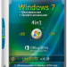 Windows 7x86x64 4 in 1 Pro & Ultimate Office2016