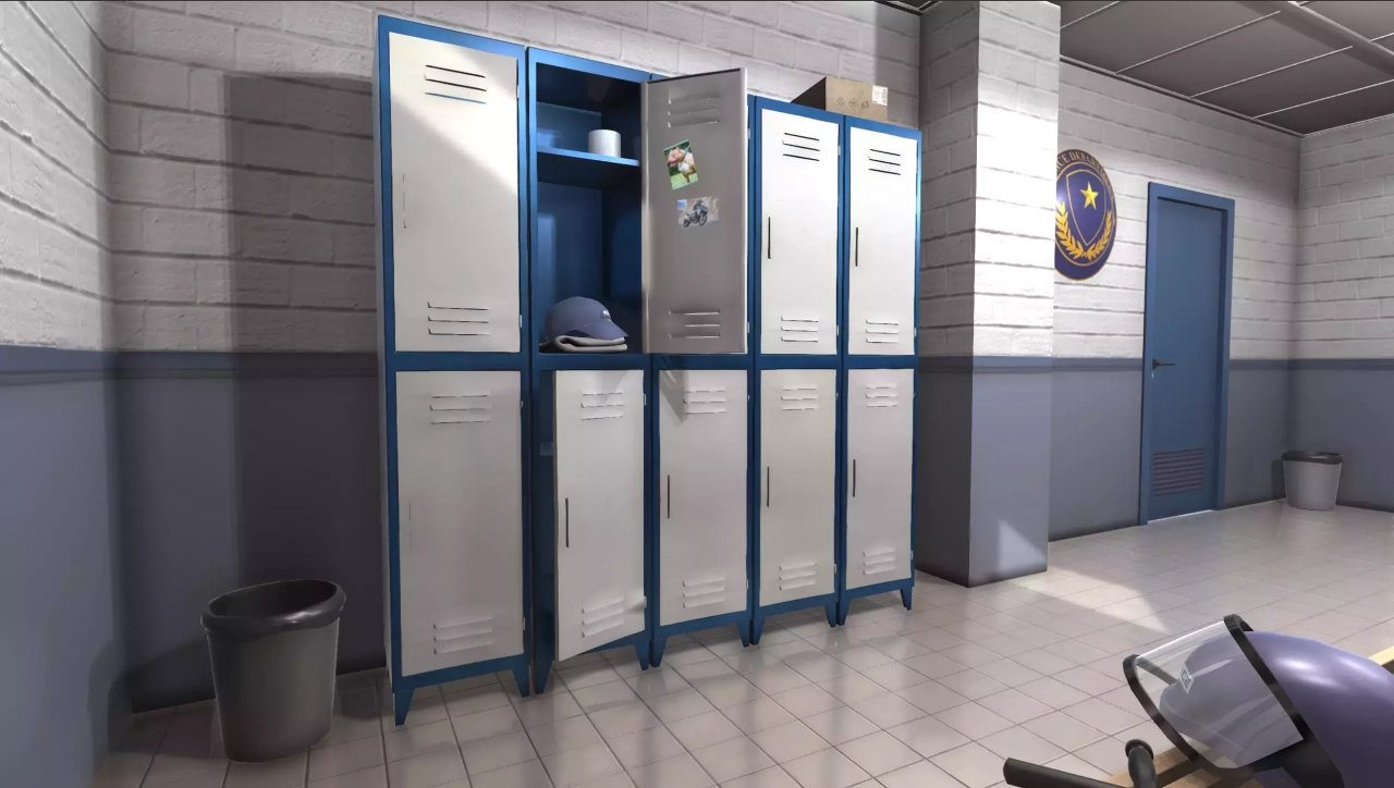 Screenshot #4 - Police Changing Room