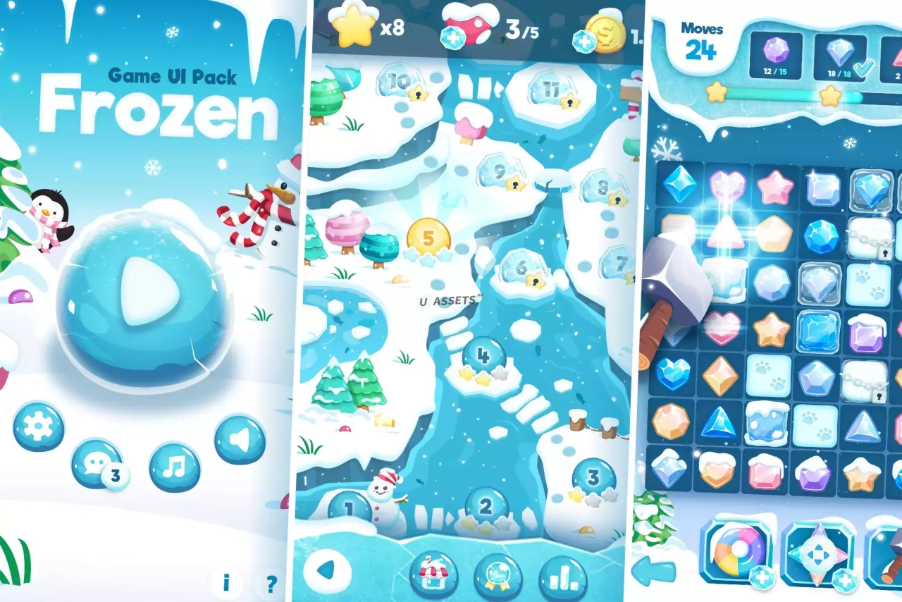 Screenshot #1 - Frozen GUI Pack