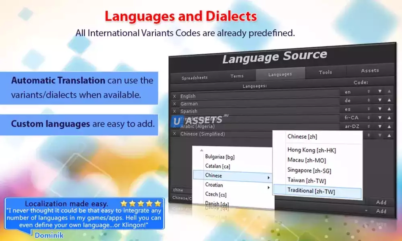 Screenshot #4 - I2 Localization