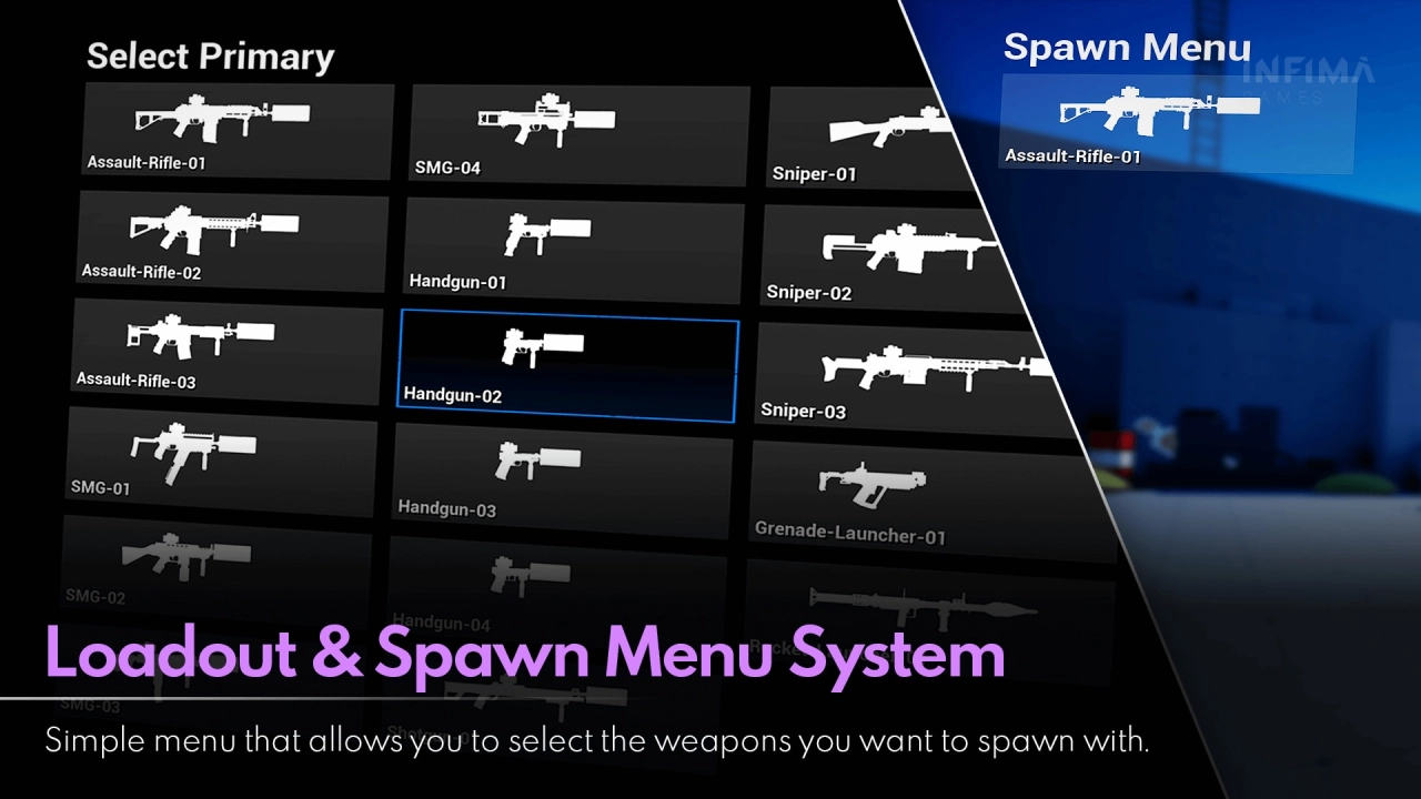 Screenshot #3 - UE5 Low Poly Shooter Pack v6.0 in Blueprints