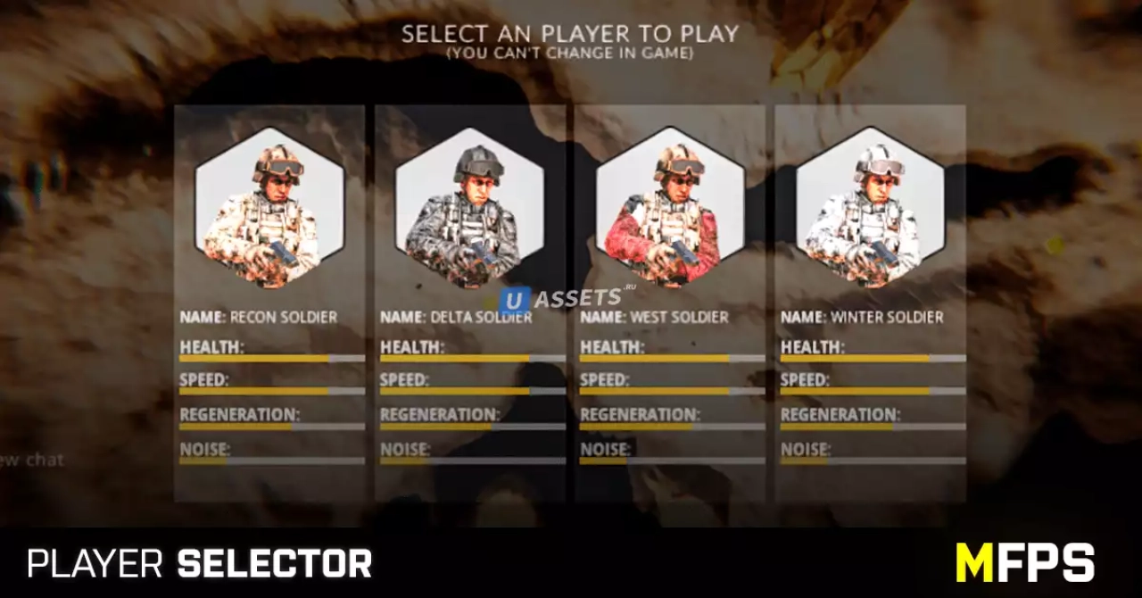 Screenshot #4 - MFPS Player Selector