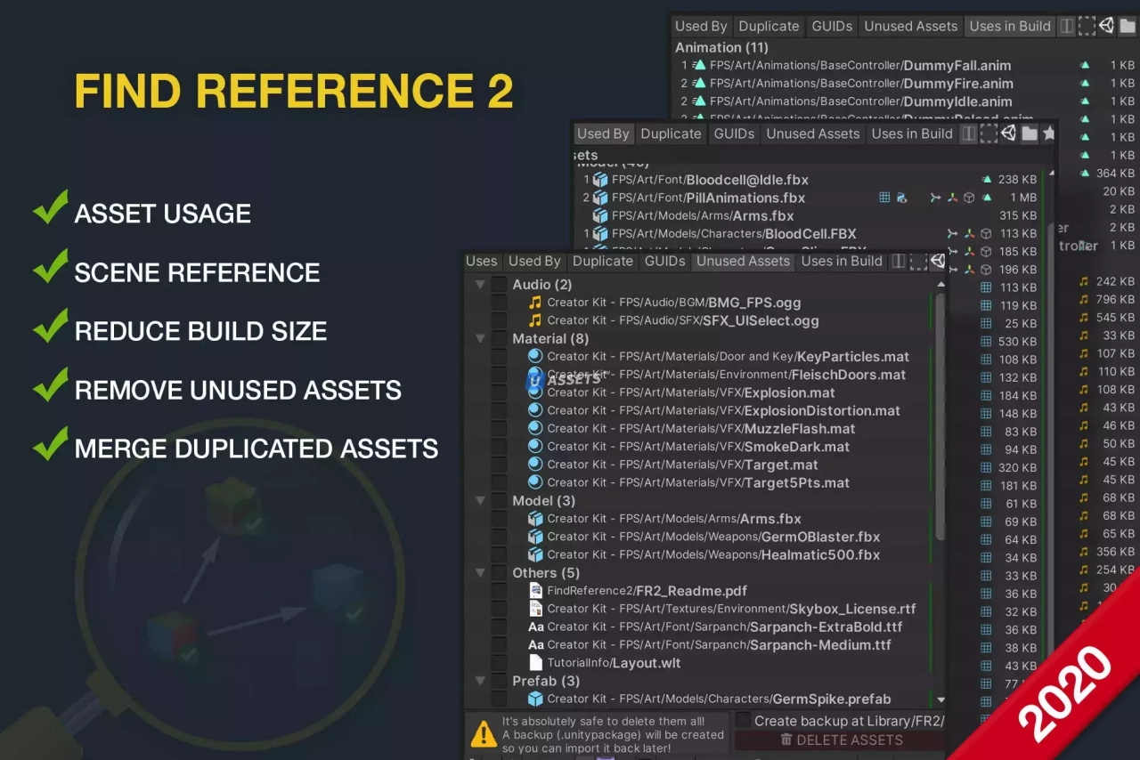 Screenshot #1 - Find Reference 2