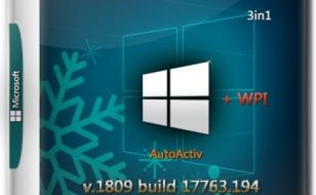 Windows 10 3in1 (x64) + WPI / by AG 1809 [17763.194 AutoActiv]